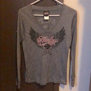 Harley Davidson long sleeve Tee